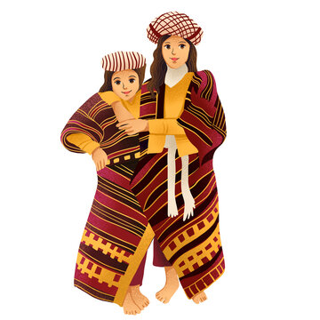 illustration of Filipino ethnic Igorot