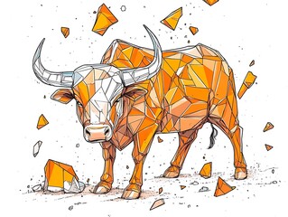 砕ける黄金の雄牛