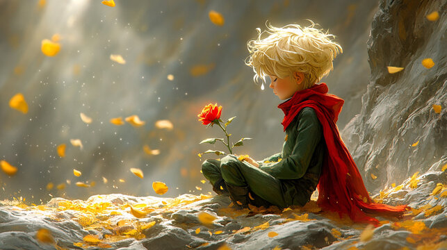 little girl with toy VNM