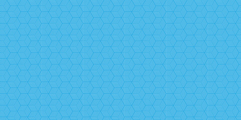 Seamless pattern Abstract geometric with stripes. White and blue ornament. Vector geometrical diagonal fabric waves seamless texture.	