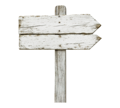 A sign with two arrows pointing in opposite directions