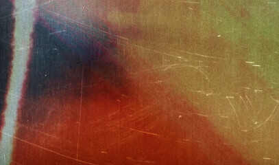 Vintage old abstract distressed blurred retro photo bokeh background with scratches, defects and...