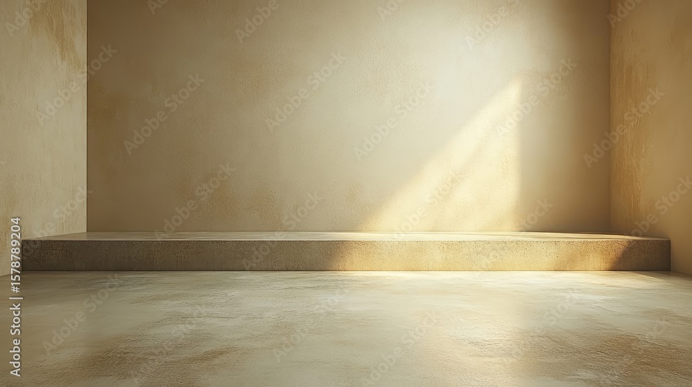 Poster a smooth pastel beige background with soft lighting gradients and no texture, creating a calming and