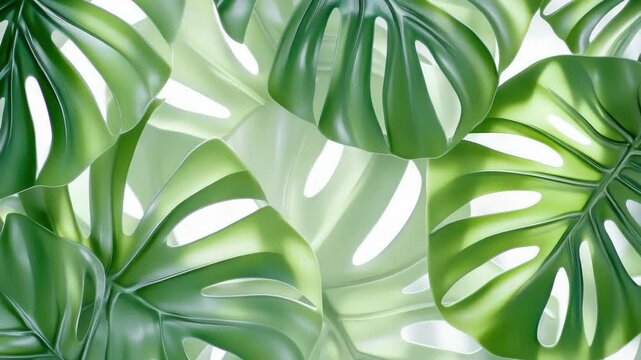 Beautiful tropical pattern, palm leaves background texture for design, decoration, wallpaper and other creative uses