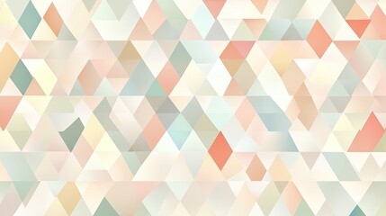 The stock photo shows a seamless texture composed of pastel-colored geometric triangles.