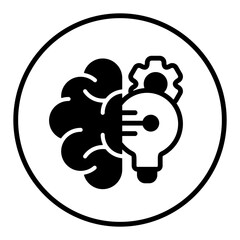 Machine Intelligence Vector Icon