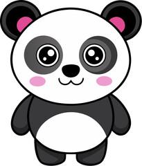cartoon panda