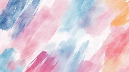 The stock photo shows a seamless watercolor brushstroke texture in soft pastel colors.