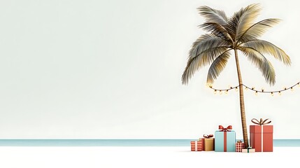 Obraz premium 穏やかな島の贈り物