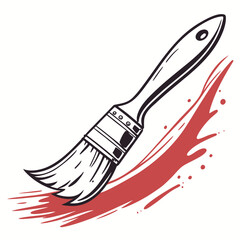 Paint stroke background