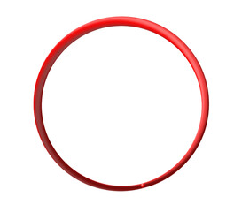red round frame