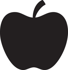 Vibrant apple illustration with cmyk and rgb color options