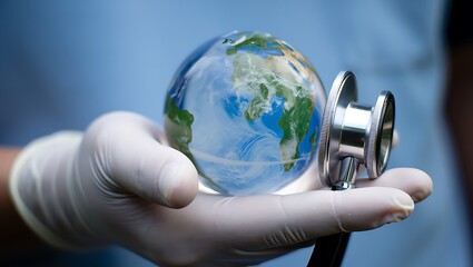 Global Health Checkup: A World in Need of Care, Doctor's Touch: Assessing Earth's Well-being with Medical Precision
