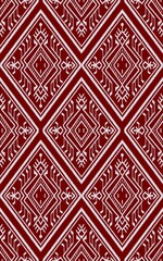 seamless pattern with red and white pattern