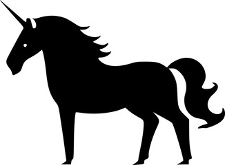 Obraz premium Unicorn - Minimalist and Flat Logo - Vector illustration