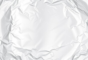 Obraz premium Smooth, wrinkled silver metallic surface with subtle texture variations, industrial, shadow