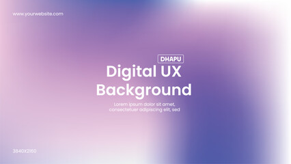 modern digital ux design background or vector gradient background website design.