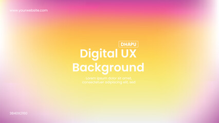 modern digital ux design background or vector gradient background website design.