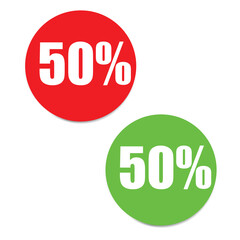 Set of Discount Labels – Vector Sale Tags and Promotional Badges for Marketing and eCommerce