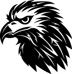 Obraz premium Hippogriff - Minimalist and Flat Logo - Vector illustration