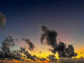 sunset evening