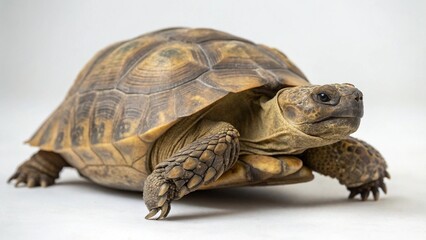 Gopher Tortoise on studio background