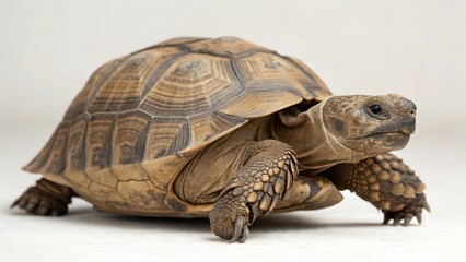 Gopher Tortoise on studio background