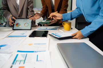 Co-workers are consultants on business documents, tax, transactions and business combinations after...