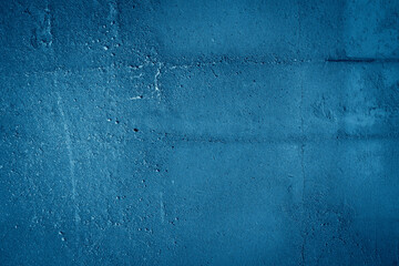 Texture of a vintage blue concrete as a background, blue grungy wall high resolution textures for background