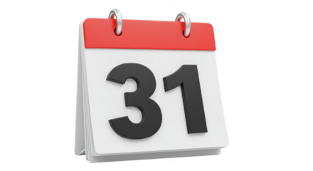 3d Rendering Calendar Day Illustration Deadline Arrangement Planning