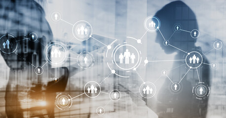 HR - Human resources management and recruitment concept 2025