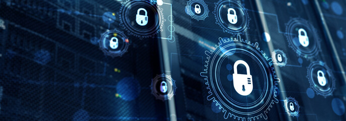 Cybersecurity Internet Information privacy Data protection. Virus and spyware defense