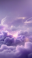 Lavender Cloud Float