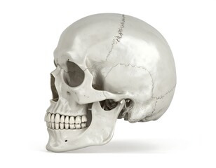 3D human skull profile