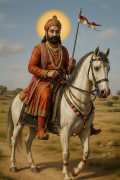 Ramdev jayanti background design.