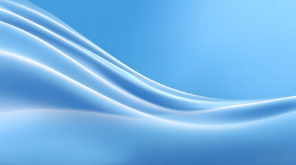 Flowing Azure Waves