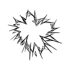 Broken glass picture is suitable as a background image. It's a vector image.	
