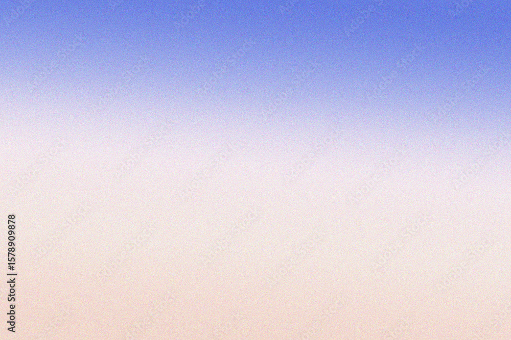 Poster soft gradient background with subtle grain texture transitioning from blue to peach