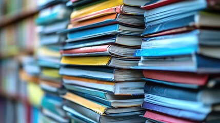 Medical research publications stack, healthcare journals, scientific articles, clinical study results, academic documents, hospital research data, evidence-based literature