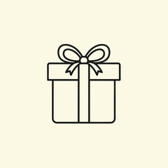 Gift box icon