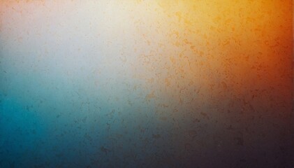 Vintage grainy texture with warm to cool gradient