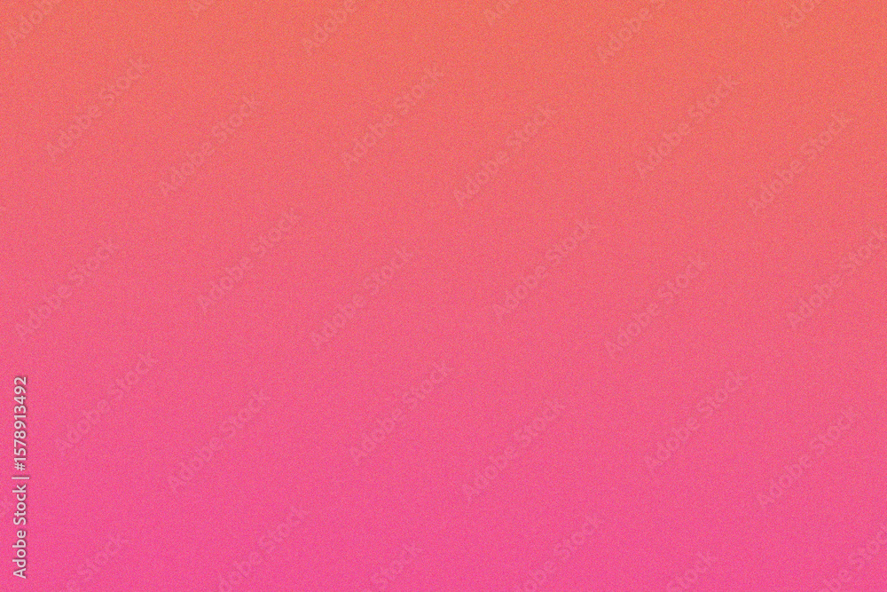 Poster vibrant gradient background transitioning from warm orange to bright pink with subtle noise texture
