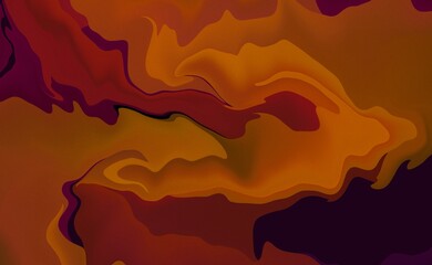 Beautiful Abstract painting groovy background reflections  representation marble fluid texture wave art wallpaper