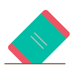 Eraser Vector Design Icon Style