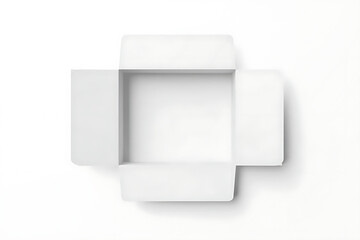 Open Cardboard Box Mockup and Design Ideas