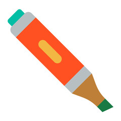 Highlighter Vector Design Icon Style