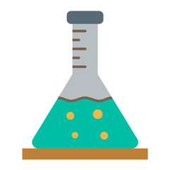 Flask Vector Design Icon Style