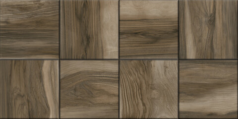 wood texture of wall panel or table. mosaic
