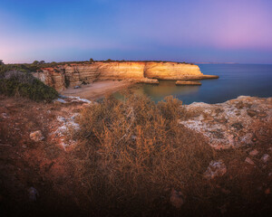 Night is coming to the Algarve (Praia do Pontal - Algarve - Portugal)