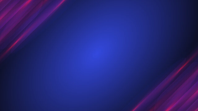 Abstract blue geometric shapes shiny design background - Powered by Adobe